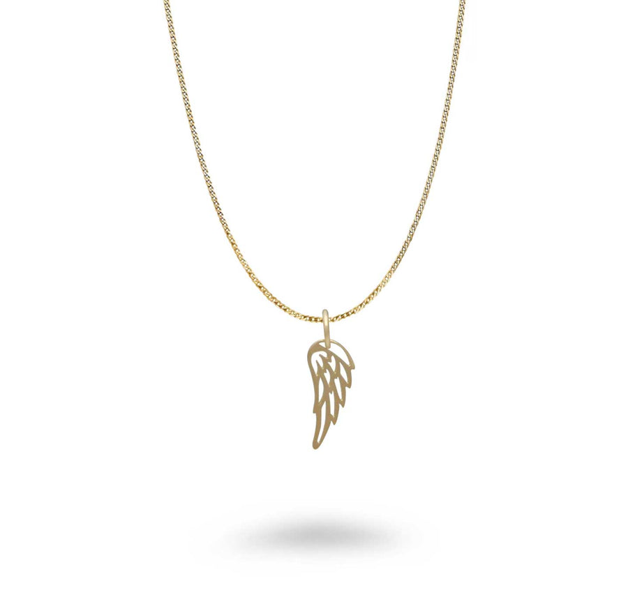 14KT Gold Plated Angel Wing Necklace