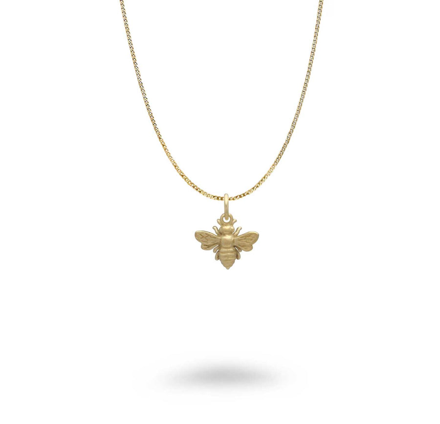 14KT Plated Bee Necklace