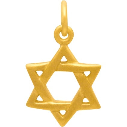 Smooth Star of David Necklace
