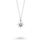 8 Point Star Burst Necklace