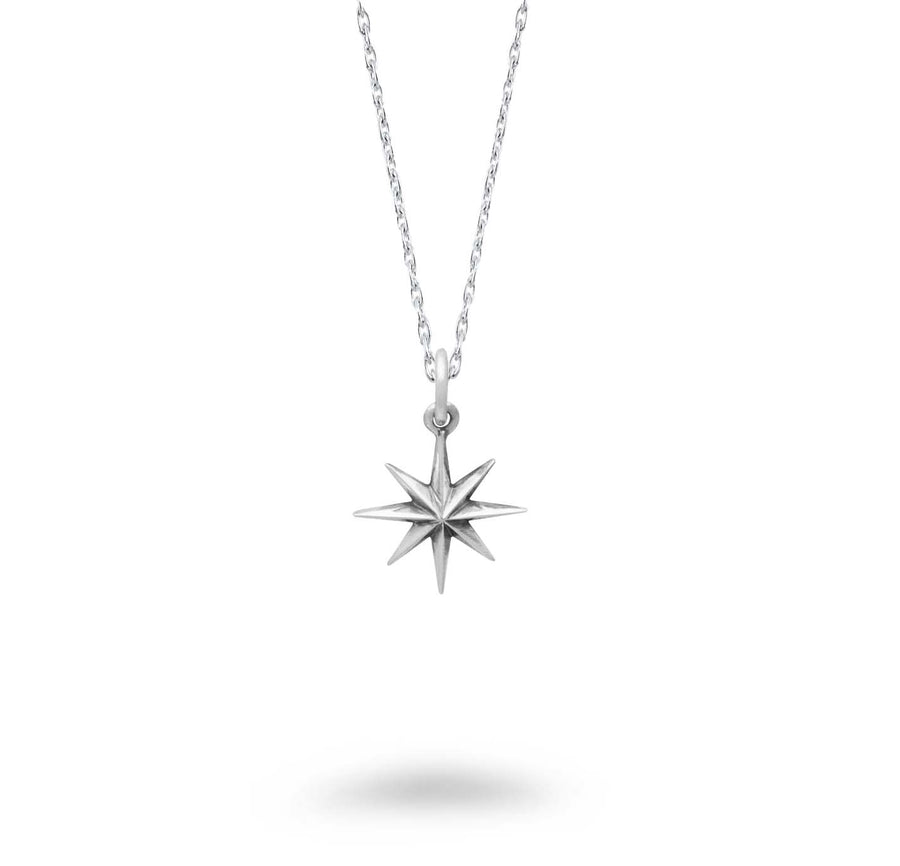 8 Point Star Burst Necklace