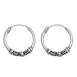 Bali Hoop Earrings