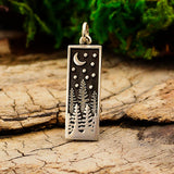 Forest Under Night Sky Necklace
