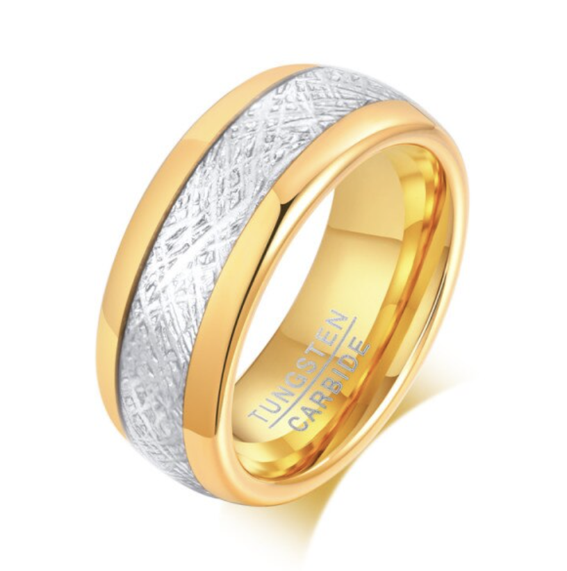 Tungsten Gold Plated Silver Fiber Inlay 12