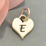 Heart Letter Initial Necklace