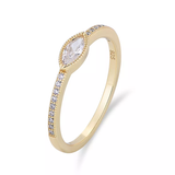 Marquise CZ Ring