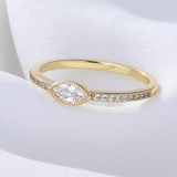 Marquise CZ Ring