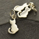 Tiny Sitting Cat Necklace