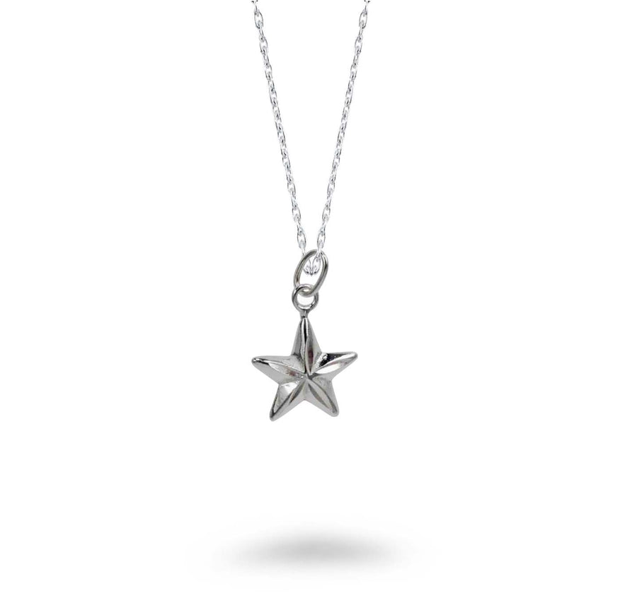Beveled Star Necklace