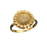 Bronze Sunflower Ring