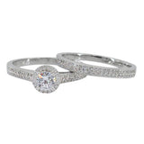 5mm Solitaire Engagement Ring Set
