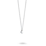 Small Crescent Moon Necklace