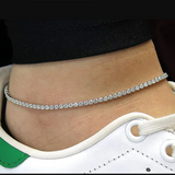 CZ Tennis Anklet