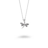 CZ Wings Dragonfly Necklace