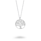 Large Filigree Tree of Life Necklace