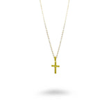 Center Peak Cross Necklace