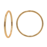 14KT Gold Filled 1.0mm Sleeper Earrings