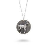 Horse Coin Necklace