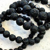 Lava Rock Stone Bracelet