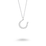 Lucky Angled Horseshoe Necklace