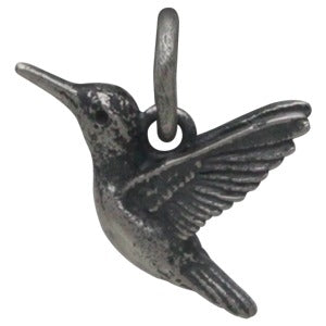 Textured Hummingbird Necklace