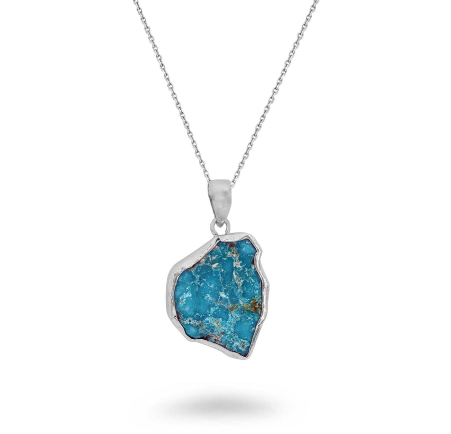 Free-Formed Arizona Turquoise Necklace