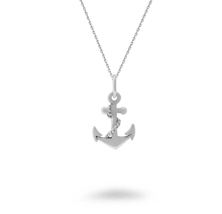 Anchor & Rope Necklace