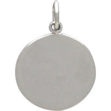 Moon Talisman with Stars Necklace