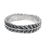 Eternity Leaf 5mm Ring