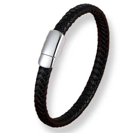 Premium Thin Leather Braid Bracelet