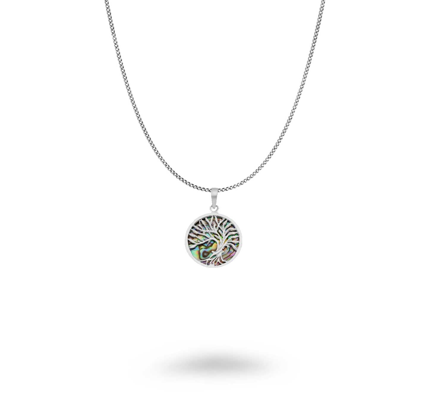 Round Charm Layered Necklace