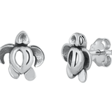 Hawaiian Turtle Stud Earrings