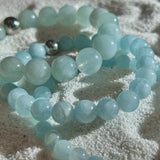 Aquamarine Stone Bracelet