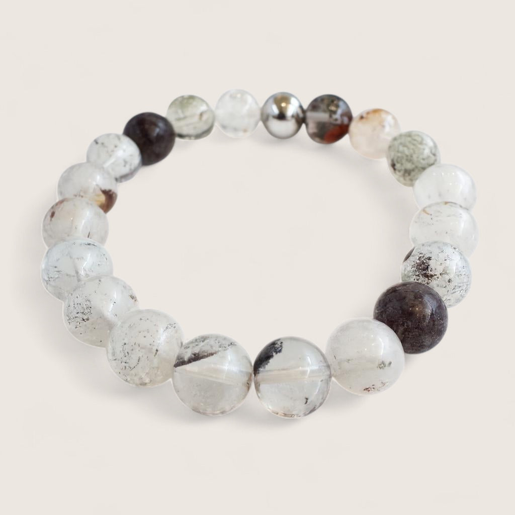 Phantom Quartz Stone Bracelet