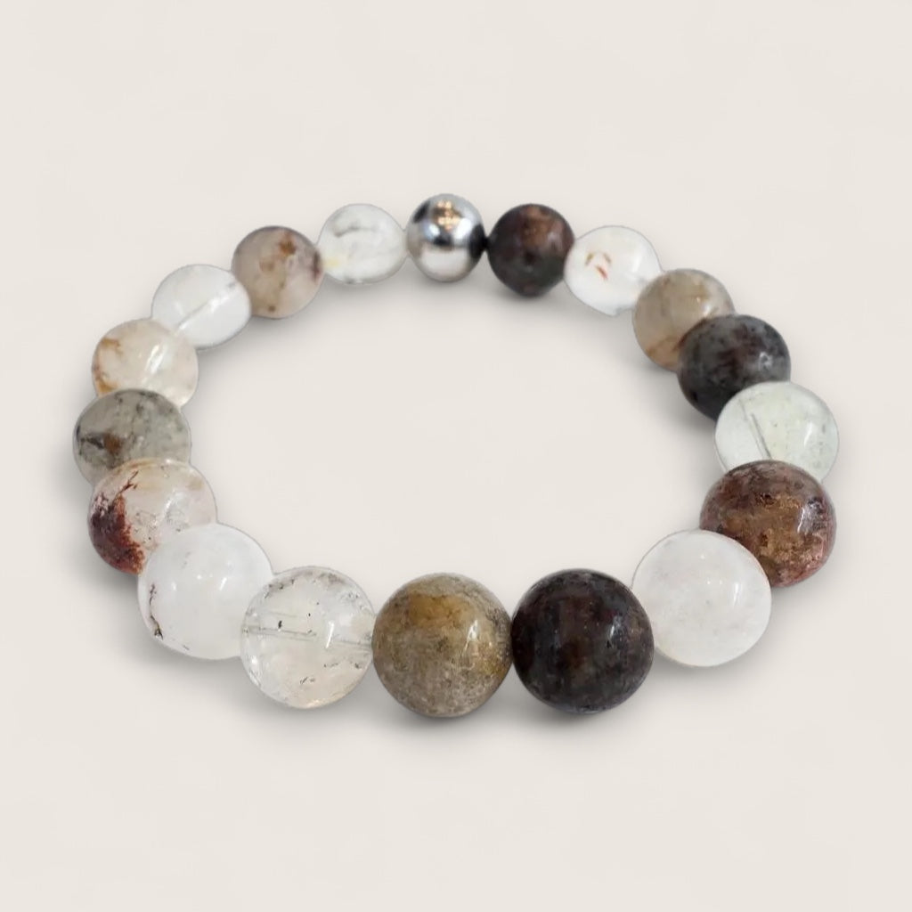 Phantom Quartz Stone Bracelet