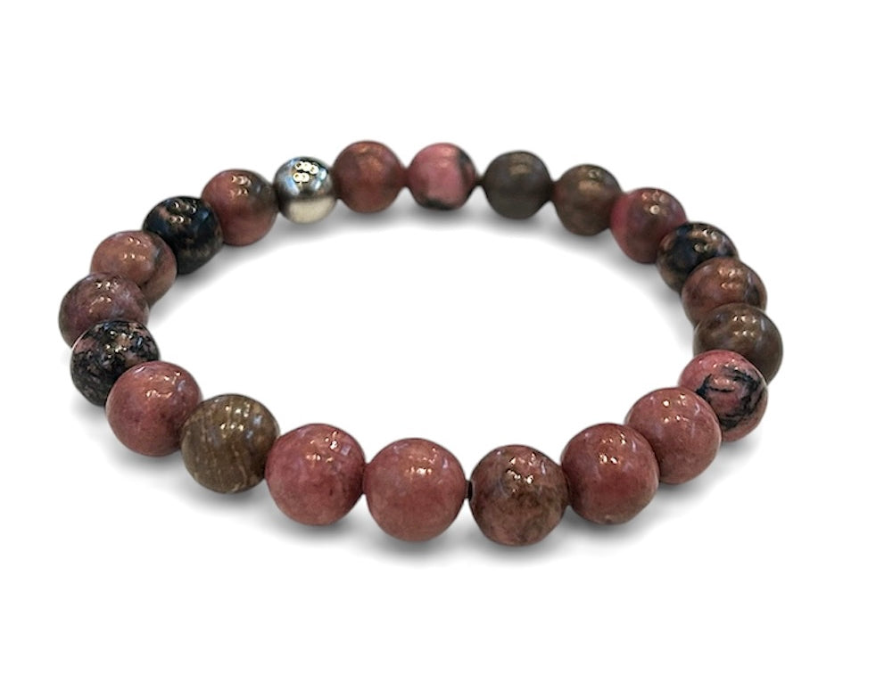 Rhodonite Stone Bracelet