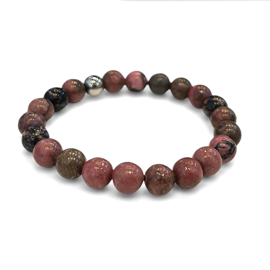 Rhodonite Stone Bracelet