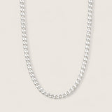 The Argent Grid-3.6mm Square Curb Chain