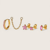 The Chroma Path – CZ Earring Set