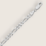 The Argent Figaro – 5.7mm Sterling Silver Chain