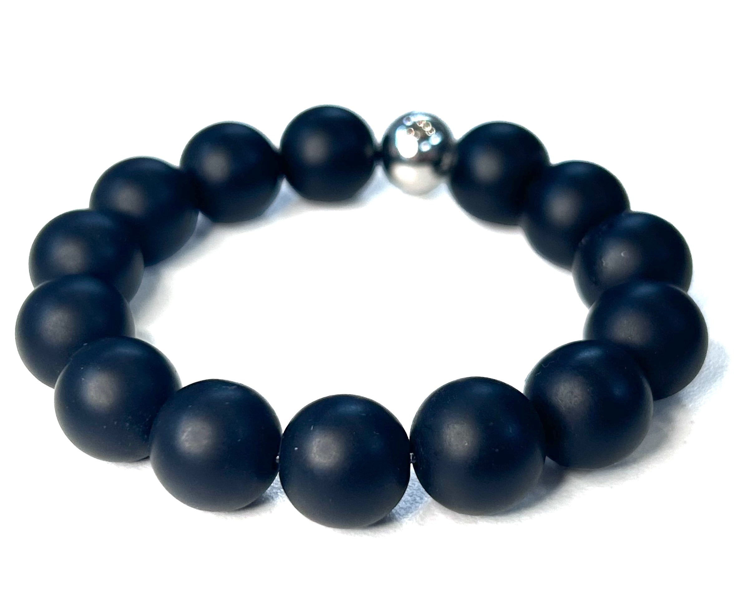 Obsidian Stone Bracelet