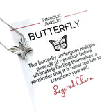 Prism Butterfly Necklace