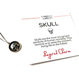 Circle Skull Necklace