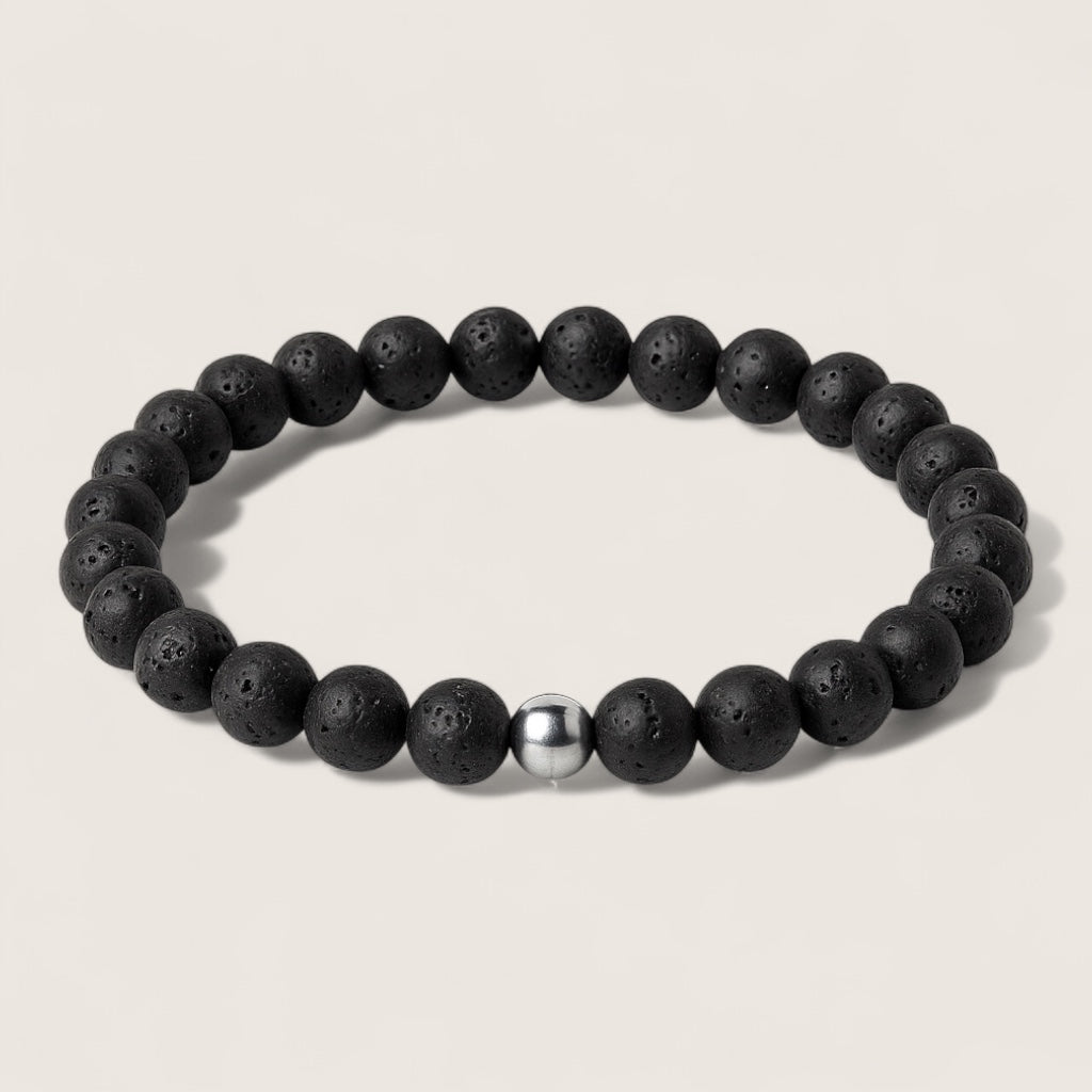 Lava Rock Stone Bracelet