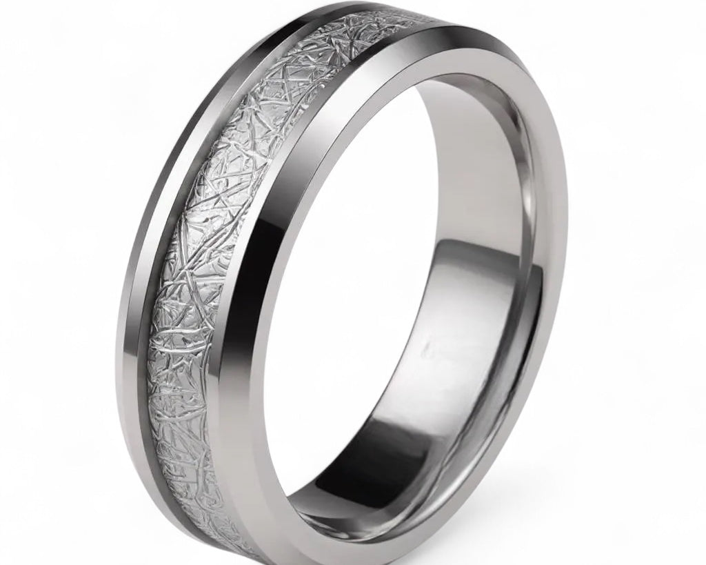 The Frostline – Tungsten Ice Fiber Ring