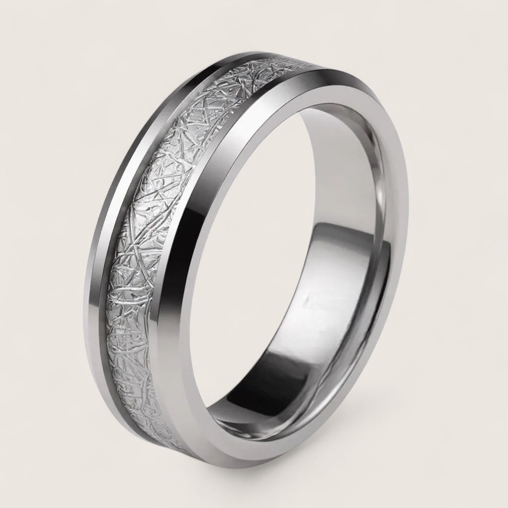 The Frostline – Tungsten Ice Fiber Ring