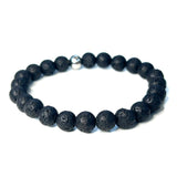 Lava Rock Stone Bracelet