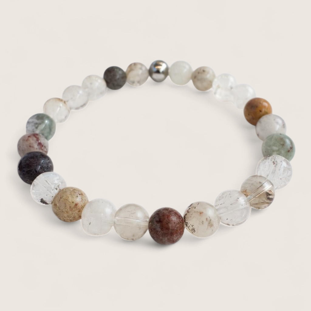 Phantom Quartz Stone Bracelet
