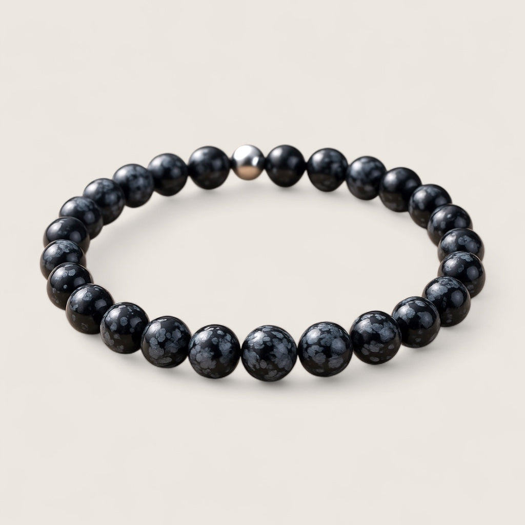 Obsidian Stone Bracelet