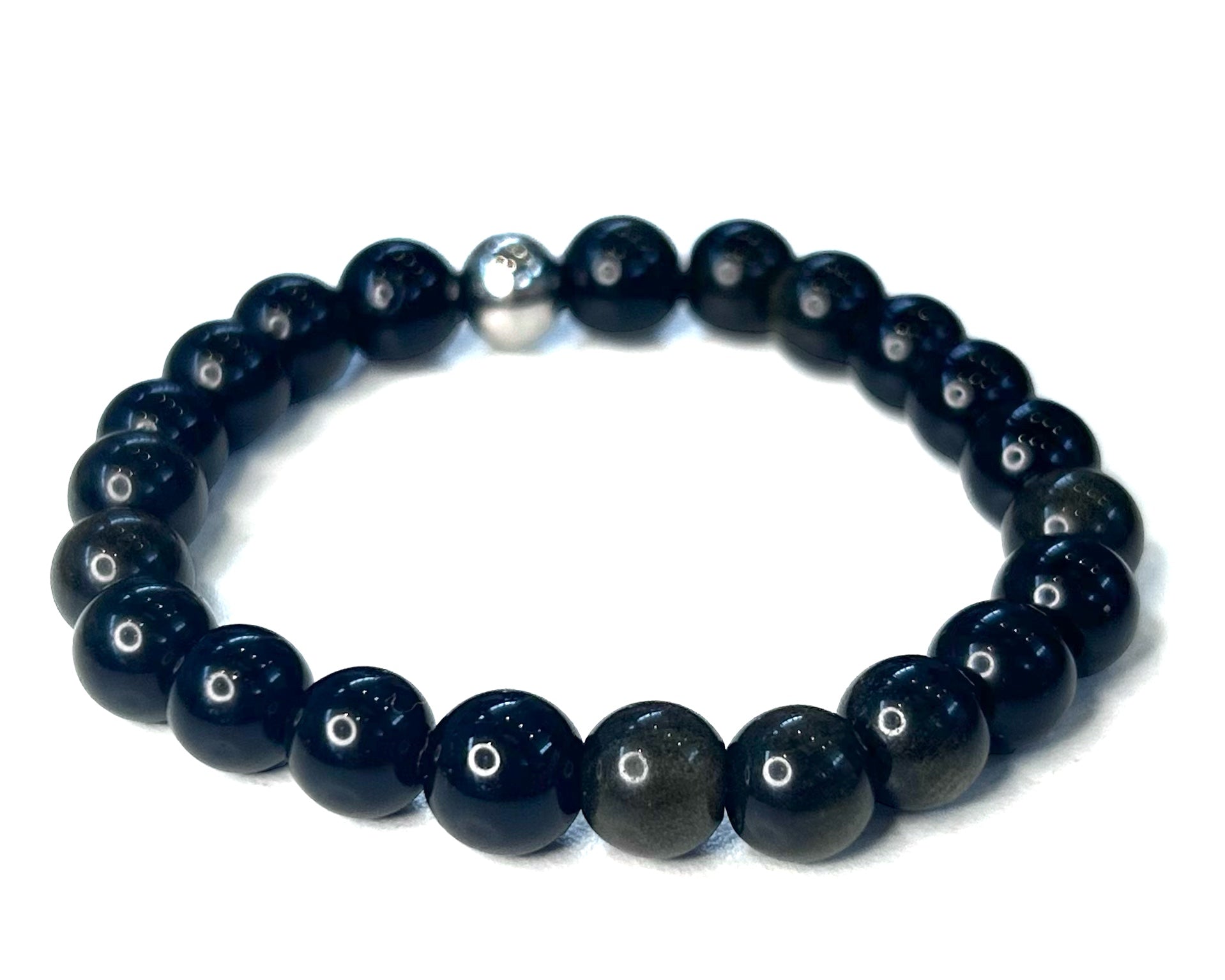 Obsidian Stone Bracelet